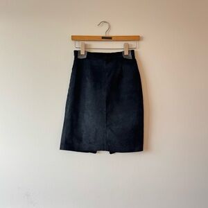 NUBUCK LEATHER VINTAGE SKIRT